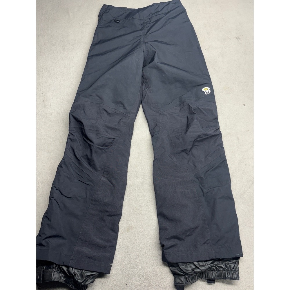 Mountain Hardwear Conduit Womens Black Snow Pants Ski Snowboard Size 6